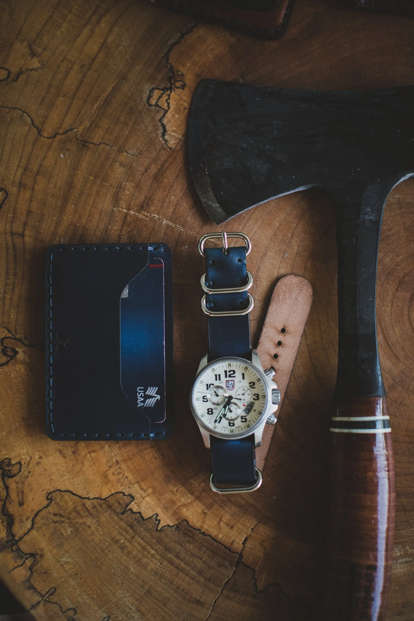 NATO Watch Strap // Indigo Cordovan