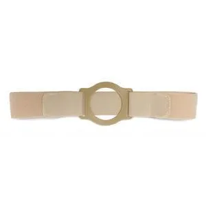 Nu-Comfort 2" Wide Beige Support Belt 2-7/8" x 3-3/8" Opening 32"-35" Waist Medium, Latex-Free