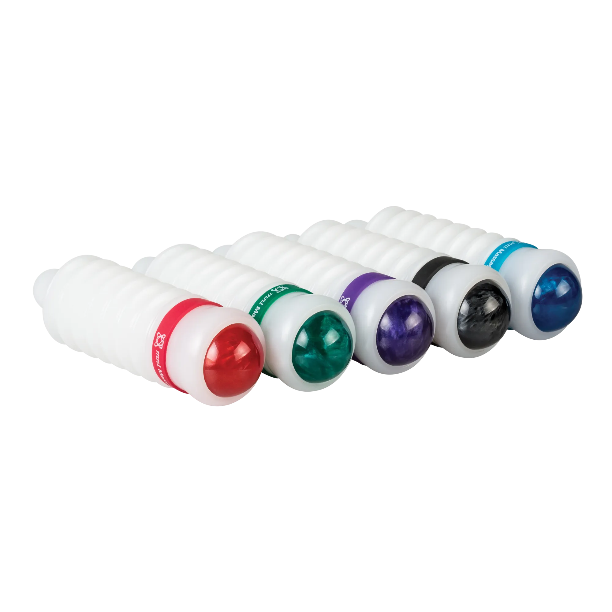 Omni® Multi-Massage Roller Display White Cap Mix Colors