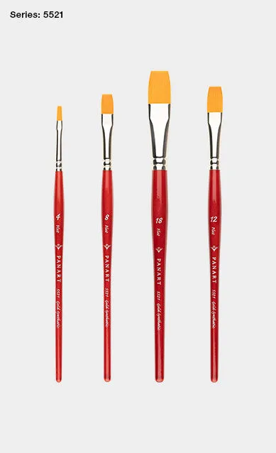 PANART CAMPUS SYNTHETIC FLAT SH BRUSH 521-16