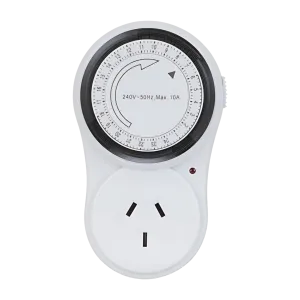 Powertech 24 Hour Mechanical Mains Timer