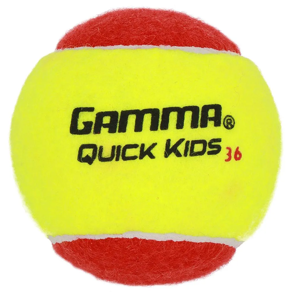 Quick Kids 36 Tennis Balls 12pk