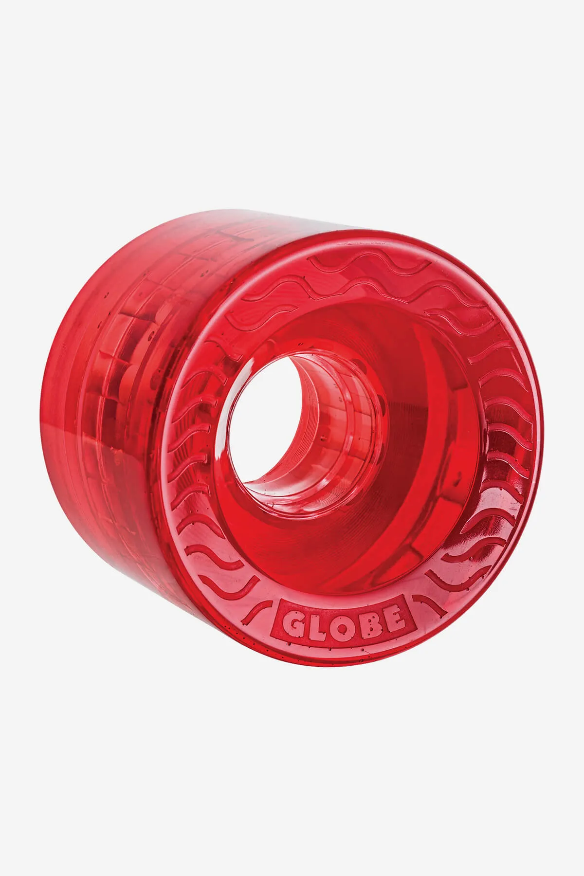 Retro Flex - Clear Red - Cruiser Wheel 58mm