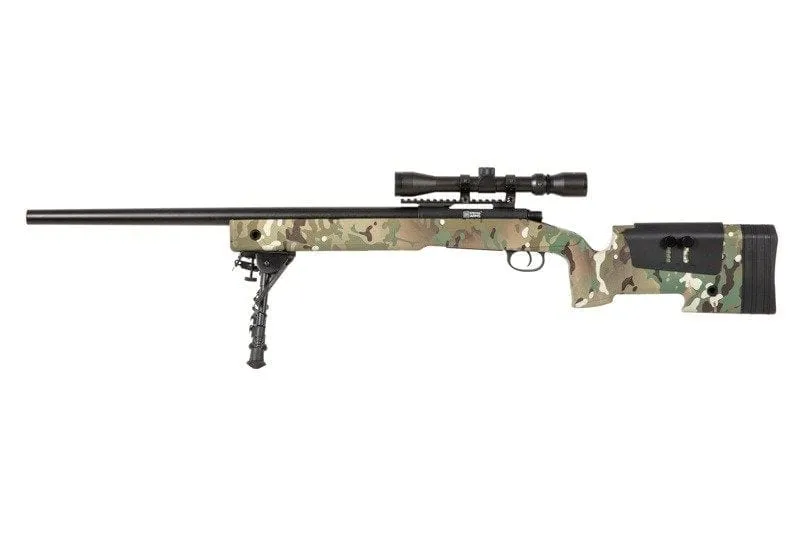 SA-CORE ™ S02 High Velocity Replica Sniper Rifle with Scope and Bipod - MC