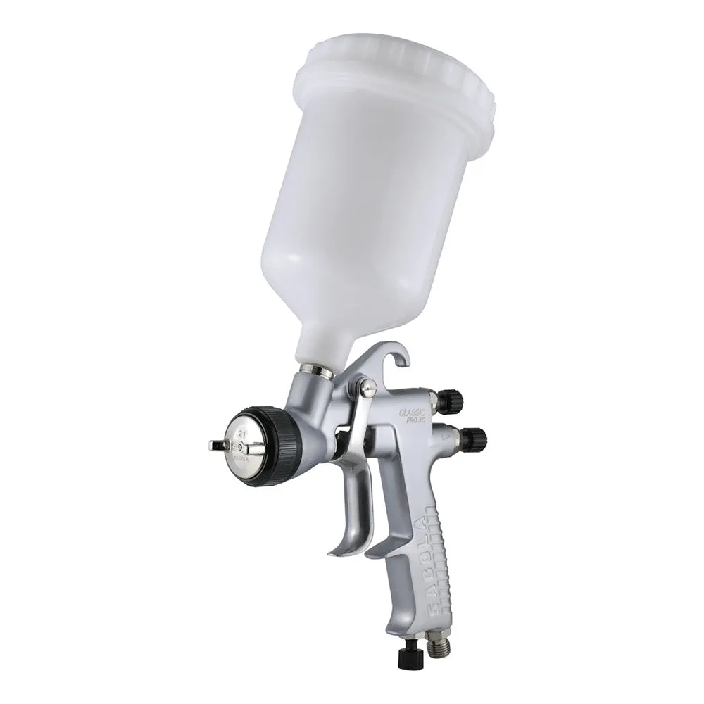 SAGOLA Classic Pro XD 1.4mm Gravity Spray Gun 21 EPA Air Cap