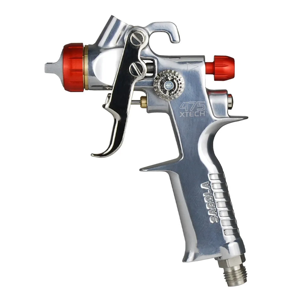 SAGOLA Mini Spray Gun 475 Xtech 1.0mm 10 Aircap Gravity Touch Up Spray Gun Airbrush