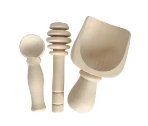 Scoop, honey dipper, spoon - 3 pieces