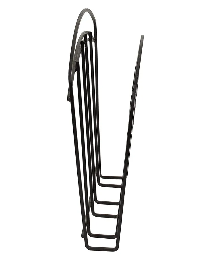 Scroll Wall Mount Magazine Rack