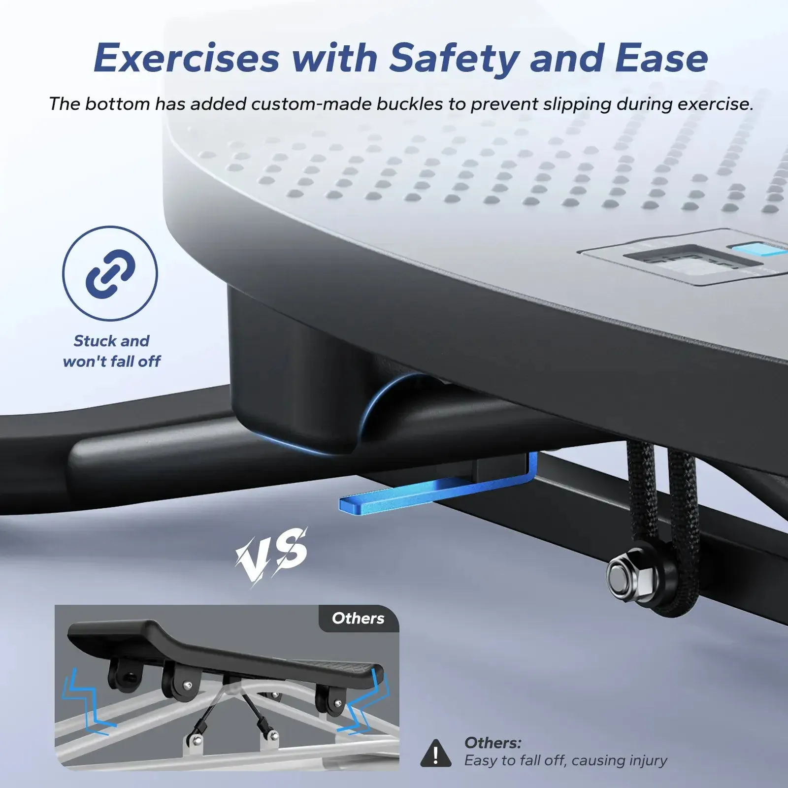 Simulated Ski Training Machine with tension ropes