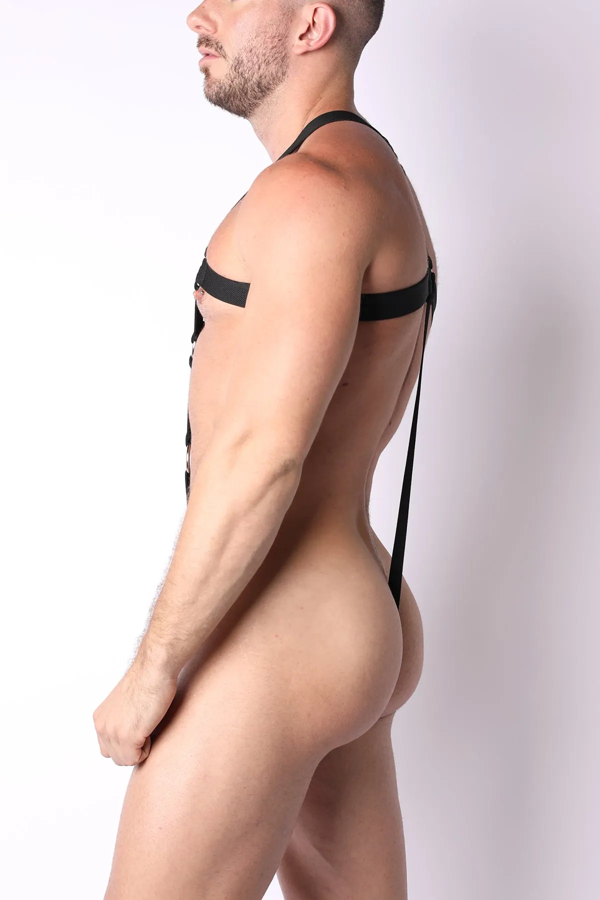 Slick Carpenter Body Harness w/ Cock Ring  **FINAL SALE**