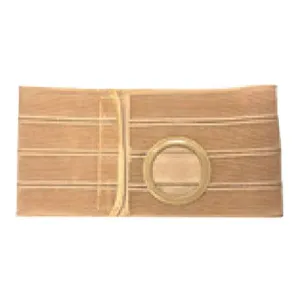 Special 9" Nu-Form Beige Support Belt 2-1/2" Belt Ring With 3" Single Layer Aux Rear, Left, Large