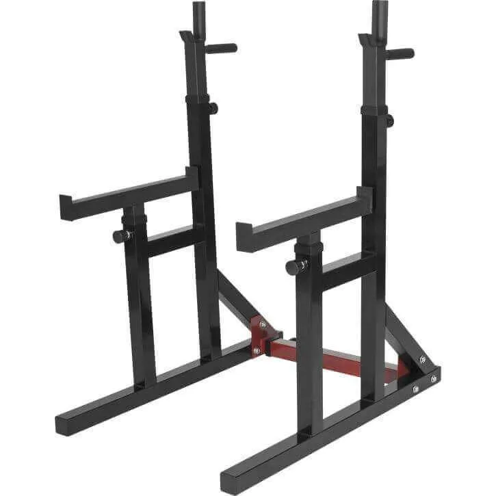 Squat Rack with 30KG Vinyl Weight Set