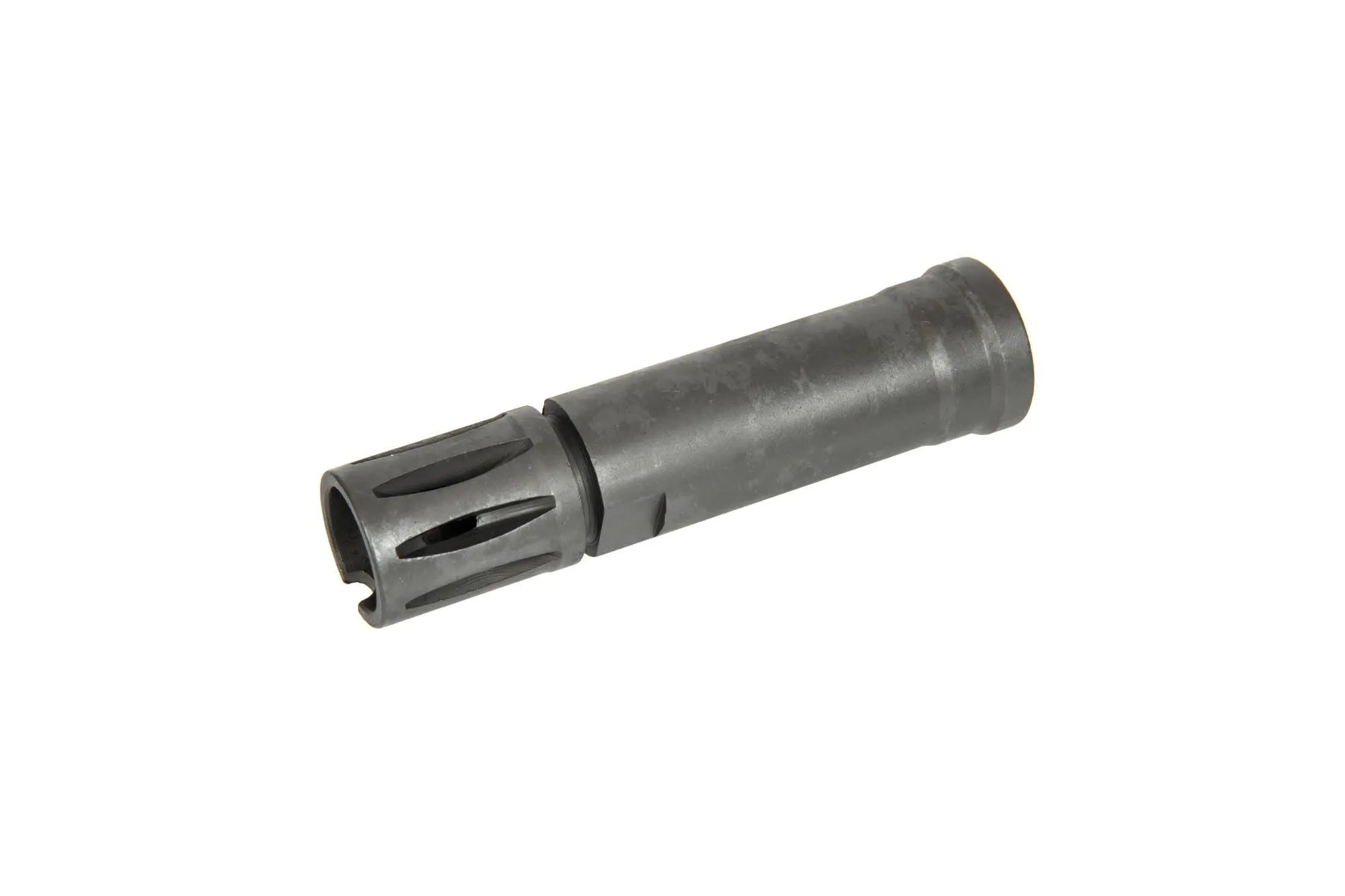 Steel flash hider - 14mm CW / CCW