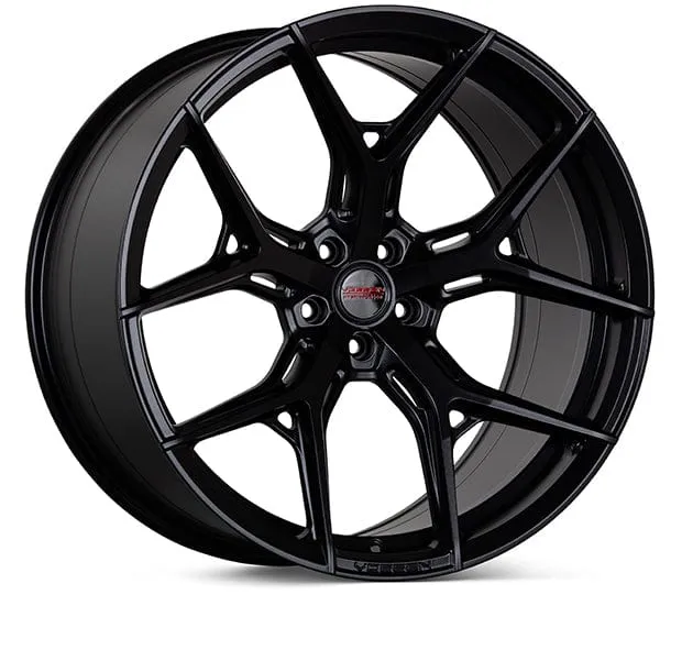 Vossen HF5 22X10.5 /  20mm Offset / Deep - Satin Black Wheel