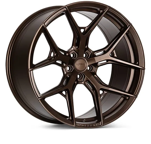 Vossen HF5 22x10.5 / ET  2  48 / Deep Blank / Raw - Satin Bronze Wheel