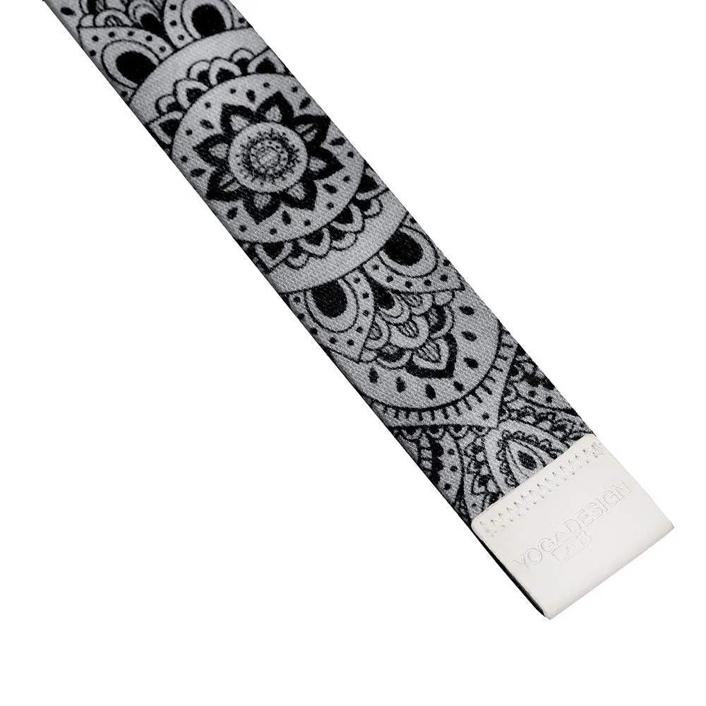 Yoga Design Lab Yoga Strap Mandala Black