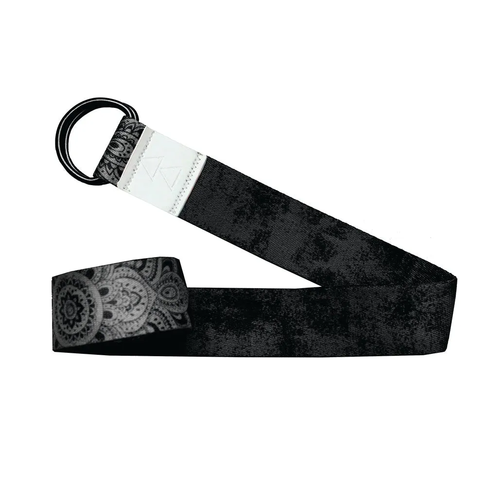 Yoga Design Lab Yoga Strap Mandala Black