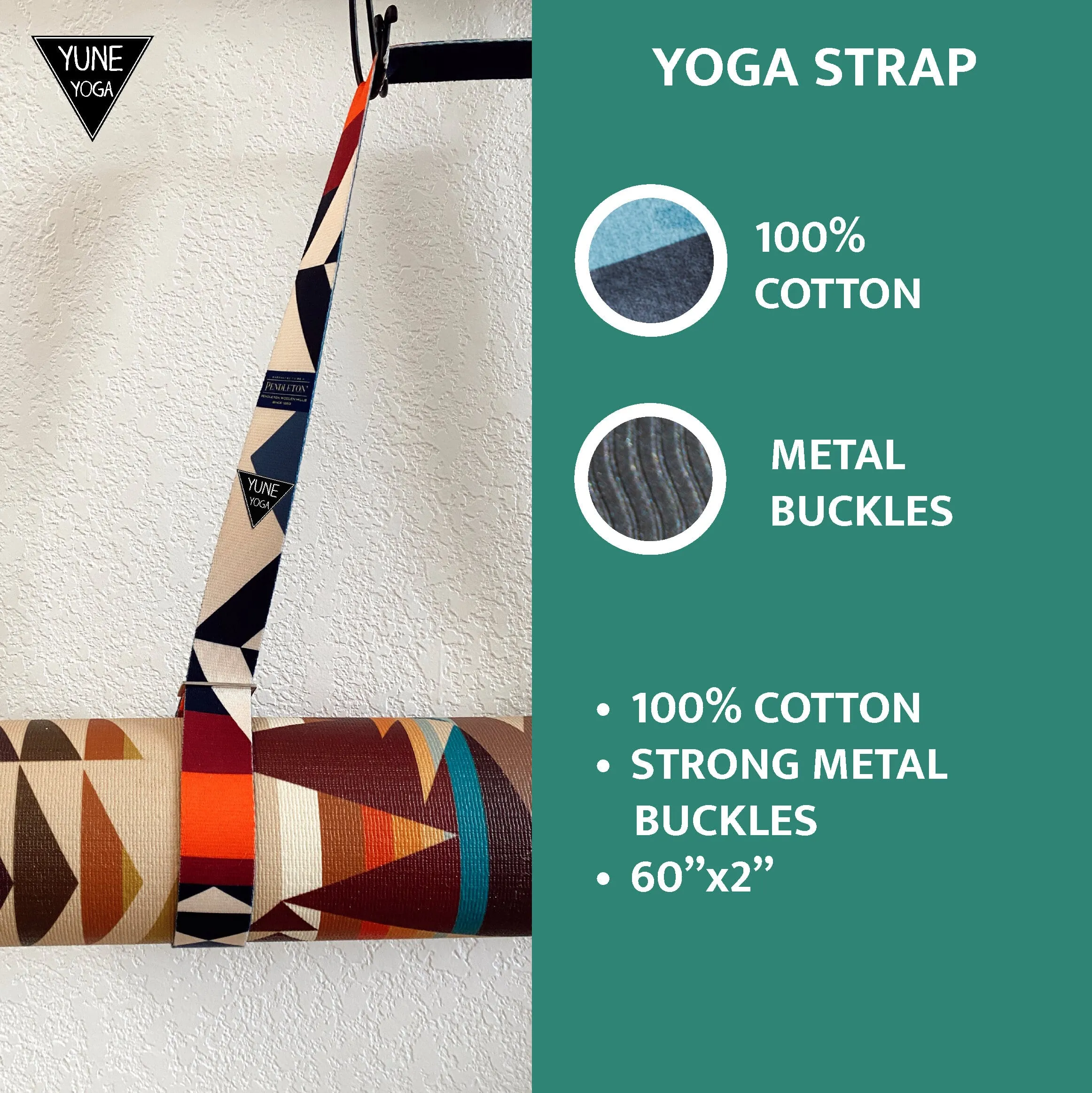 Yoga Strap | Cotton | Leo